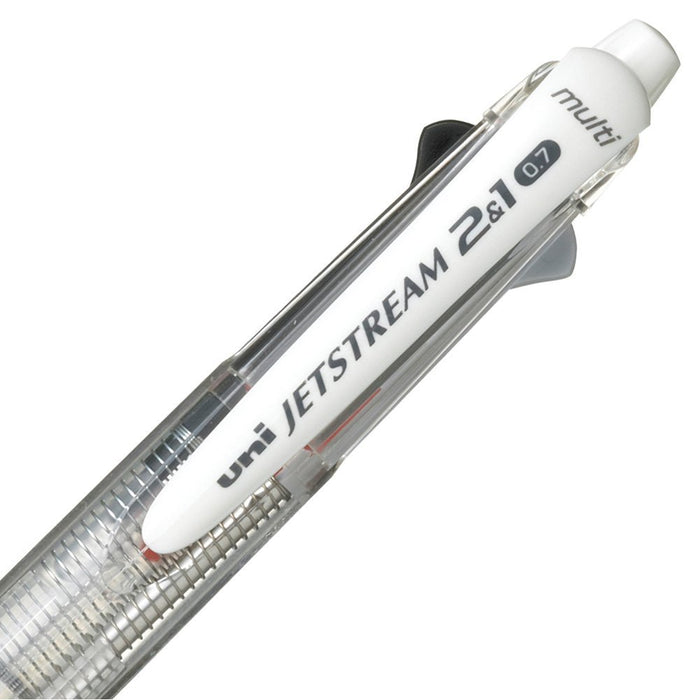 Mitsubishi Pencil Jet Stream Multi-Function 2-in-1 Pen 0.7mm Transparent Easy Write-Kiichin - The #1 Place for Japanese Goods in Your Hand!
