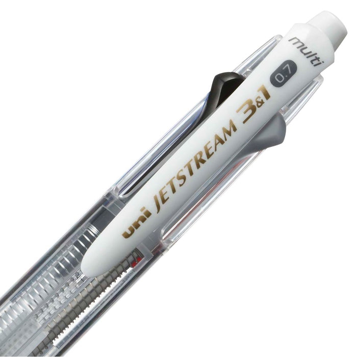 Mitsubishi Pencil Jet Stream 3-in-1 Multi-Function Pen 0.7mm Transparent Easy to Write-Kiichin - The #1 Place for Japanese Goods in Your Hand!