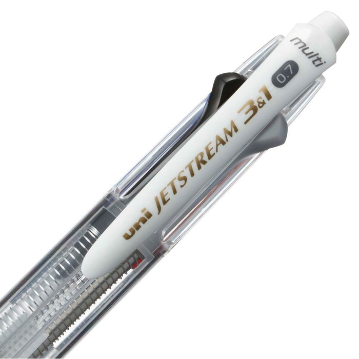 Mitsubishi Pencil Jet Stream Multi-Function Pen 0.7mm Transparent Easy to Write-Kiichin - The #1 Place for Japanese Goods in Your Hand!