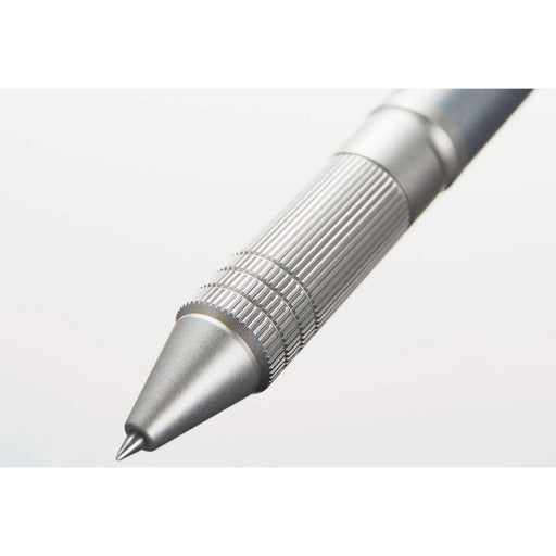 Mitsubishi Pencil Jetstream Multi-Function Pen 4&1 Metal Edition 0.5 Ice Silver Easy to Write-Kiichin - The #1 Place for Japanese Goods in Your Hand!