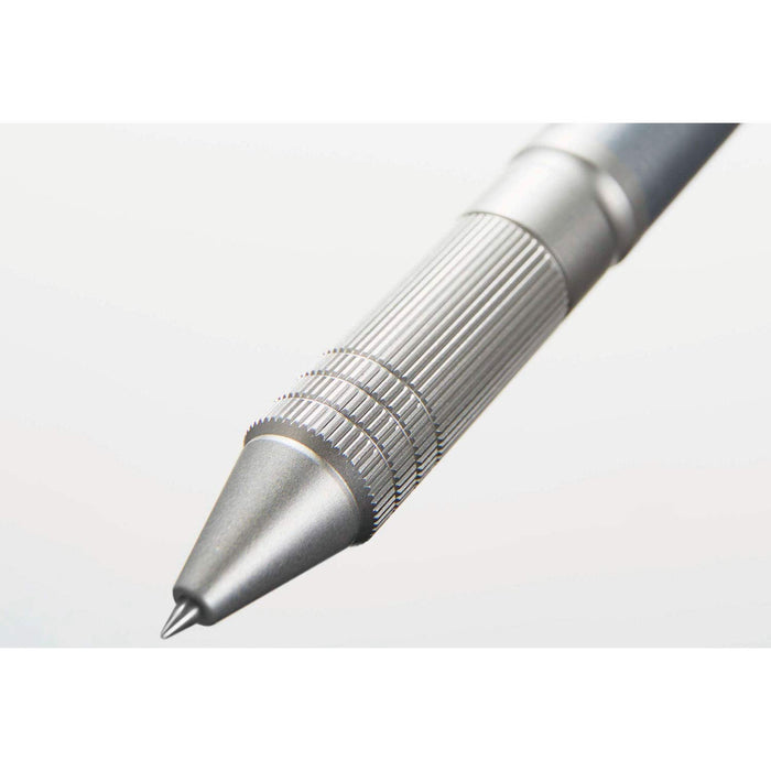 Mitsubishi Pencil Jetstream Multi-Function Pen 4&1 Metal Edition 0.5 Ice Silver Easy to Write-Kiichin - The #1 Place for Japanese Goods in Your Hand!