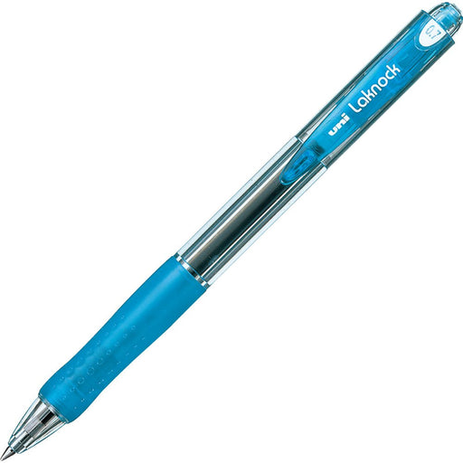 Mitsubishi Pencil Oil-Based Ballpoint Pen Berry Raku Knock 0.7 Sn10007T.8 Light Blue - Pack of 10-Kiichin - The #1 Place for Japanese Goods in Your Hand!