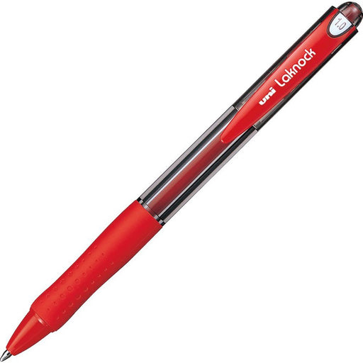 Mitsubishi Pencil Oil-Based Red Ballpoint Pen Berry Raku Knock 1.0 Pack of 10-Kiichin - The #1 Place for Japanese Goods in Your Hand!