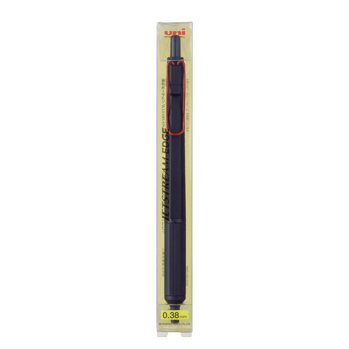 Mitsubishi Pencil Jet Stream Edge Ballpoint Pen 0.38mm Black Red Easy-to-Write Sxn100338Bk15-Kiichin - The #1 Place for Japanese Goods in Your Hand!