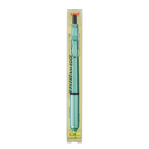 Mitsubishi Pencil Jet Stream Edge Ballpoint Pen Easy Write 0.38mm Mint Green-Kiichin - The #1 Place for Japanese Goods in Your Hand!