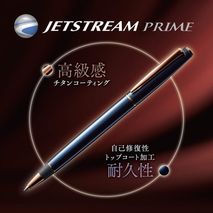 Mitsubishi Pencil Jet Stream Prime 0.5 Noble Navy Ballpoint Pen Oil-Based-Kiichin - The #1 Place for Japanese Goods in Your Hand!