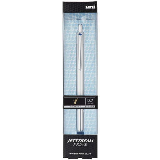 Mitsubishi Pencil Jet Stream Prime 0.7 Silver Oil-Based Retractable Ballpoint Pen-Kiichin - The #1 Place for Japanese Goods in Your Hand!