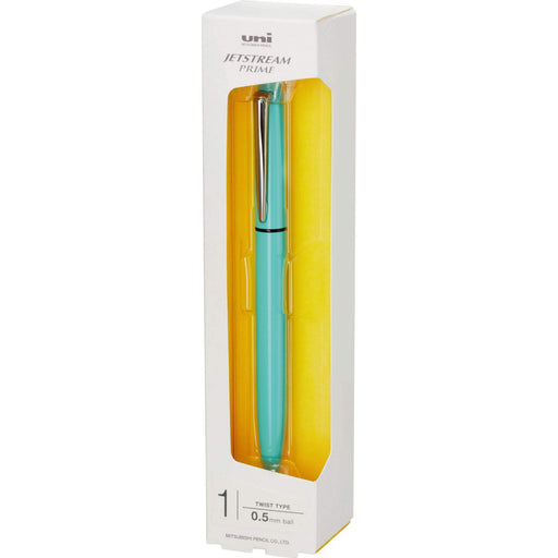 Mitsubishi Pencil Jet Stream Prime 0.5 Mint Blue Oil-Based Ballpoint Pen Easy Write-Kiichin - The #1 Place for Japanese Goods in Your Hand!