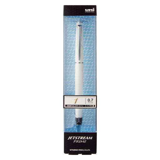 Mitsubishi Pencil Jet Stream Prime 0.7 Oil-Based Ballpoint Easy Write Pearl White-Kiichin - The #1 Place for Japanese Goods in Your Hand!
