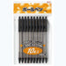 Mitsubishi Pencil New Liner 0.7 Black Oil-Based Ballpoint Pen pack of 10-Kiichin - The #1 Place for Japanese Goods in Your Hand!