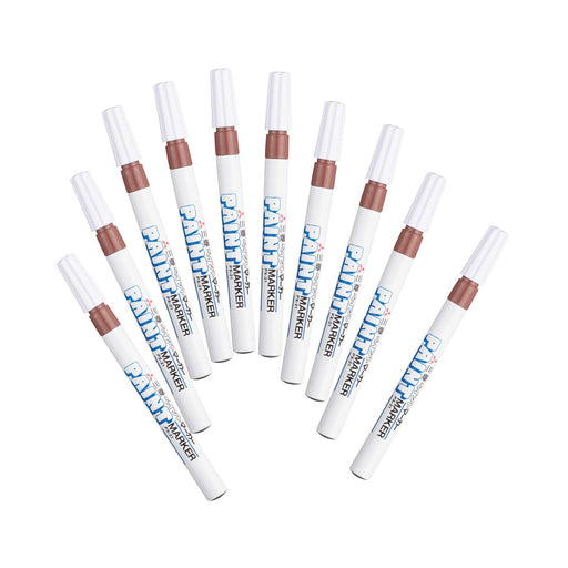 Mitsubishi Pencil Fine Point Paint Marker - Brown 10 Piece Set Px21.21-Kiichin - The #1 Place for Japanese Goods in Your Hand!