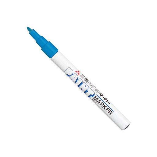 Mitsubishi Pencil Fine Point Light Blue Paint Marker Set 10 Pieces-Kiichin - The #1 Place for Japanese Goods in Your Hand!