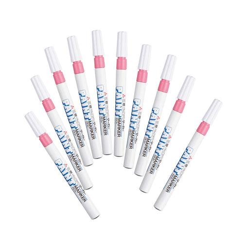 Mitsubishi Pencil Fine Point Paint Marker Peach Pack of 10 Px21.13-Kiichin - The #1 Place for Japanese Goods in Your Hand!