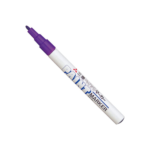 Mitsubishi Pencil Fine Point Purple Paint Marker Set - 10 Pieces-Kiichin - The #1 Place for Japanese Goods in Your Hand!
