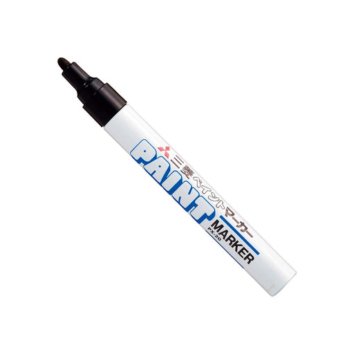 Mitsubishi Pencil Medium Point Black Paint Marker Pack of 10-Kiichin - The #1 Place for Japanese Goods in Your Hand!