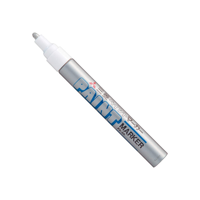 Mitsubishi Pencil Medium Point Silver Paint Marker Pack of 10-Kiichin - The #1 Place for Japanese Goods in Your Hand!