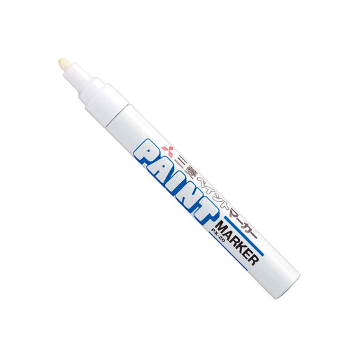 Mitsubishi Pencil Medium Point White Paint Marker Pack of 10-Kiichin - The #1 Place for Japanese Goods in Your Hand!