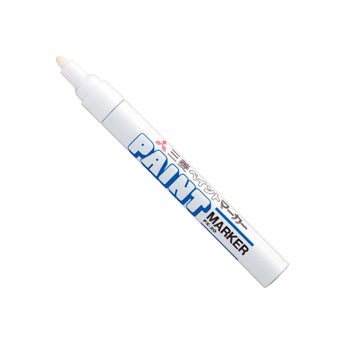 Mitsubishi Pencil Medium Point White Paint Marker Pack of 10-Kiichin - The #1 Place for Japanese Goods in Your Hand!
