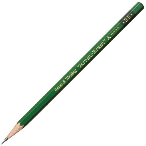 Mitsubishi Pencil K9000Hb Premium Quality HB Pencils Pack of 12-Kiichin - The #1 Place for Japanese Goods in Your Hand!