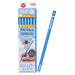 Mitsubishi Pencil K6904B Non-Slip Blue Grip B Lead Pack of 12-Kiichin - The #1 Place for Japanese Goods in Your Hand!