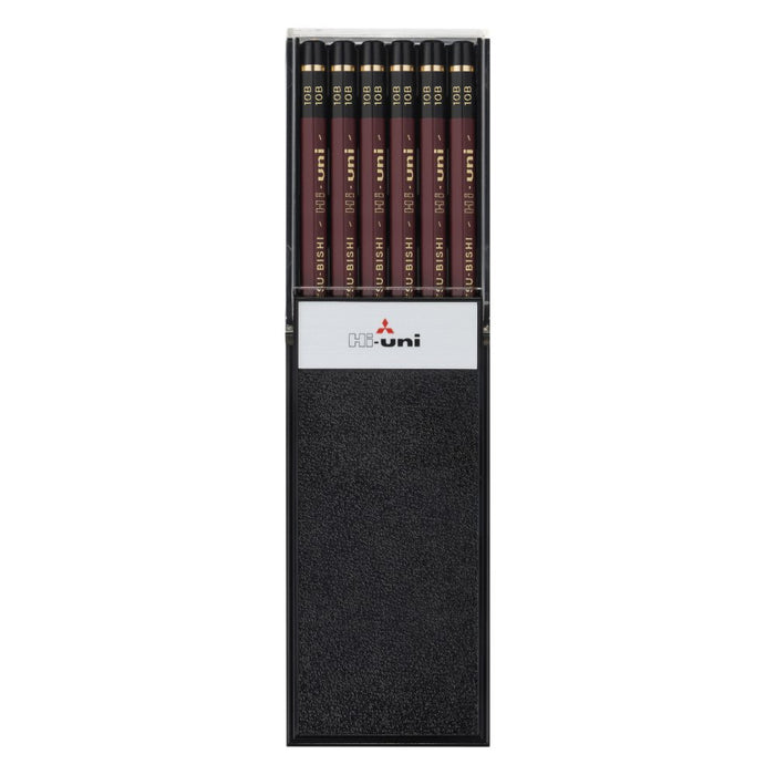 Mitsubishi Pencil High Uni 10B - Quality Pack of 12 Pencils-Kiichin - The #1 Place for Japanese Goods in Your Hand!