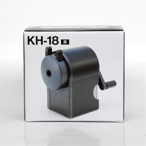 Mitsubishi Pencil KH-18 Manual Pencil Sharpener in Black-Kiichin - The #1 Place for Japanese Goods in Your Hand!
