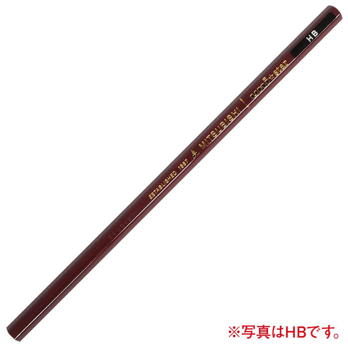 Mitsubishi Pencil Unistar 2B - Pack of 12 High-Quality Writing Pencils-Kiichin - The #1 Place for Japanese Goods in Your Hand!