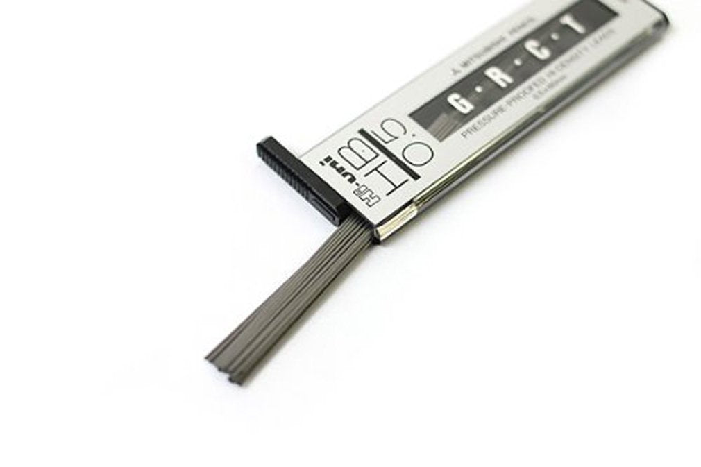 Mitsubishi Pencil High Uni 0.5 HB Sharp Lead Pack of 10 Pieces-Kiichin - The #1 Place for Japanese Goods in Your Hand!