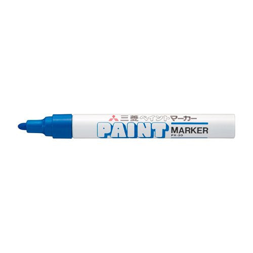 Mitsubishi Pencil Medium Uni Paint Marker in Blue Round Core 1 Pc-Kiichin - The #1 Place for Japanese Goods in Your Hand!