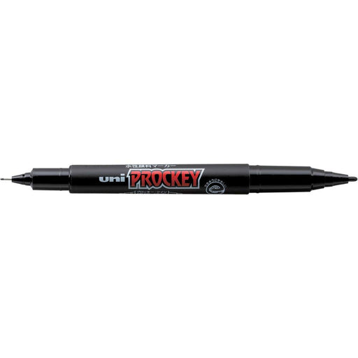 Mitsubishi Pencil Plocky Twin Extra Fine Black Water-Based Pen PM120T.24-Kiichin - The #1 Place for Japanese Goods in Your Hand!