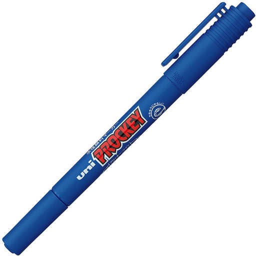 Mitsubishi Pencil Plocky Twin Extra Fine Blue Water-Based Pen 10 Pieces-Kiichin - The #1 Place for Japanese Goods in Your Hand!