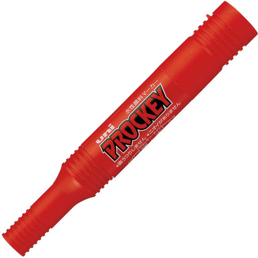Mitsubishi Pencil PM150TR Plocky Twin - Red Water-Based Pen Pack of 10-Kiichin - The #1 Place for Japanese Goods in Your Hand!