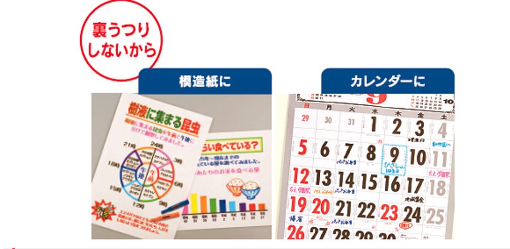 Mitsubishi Pencil Plocky Twin PM150TR Water-Based Blue Pens Pack of 10-Kiichin - The #1 Place for Japanese Goods in Your Hand!