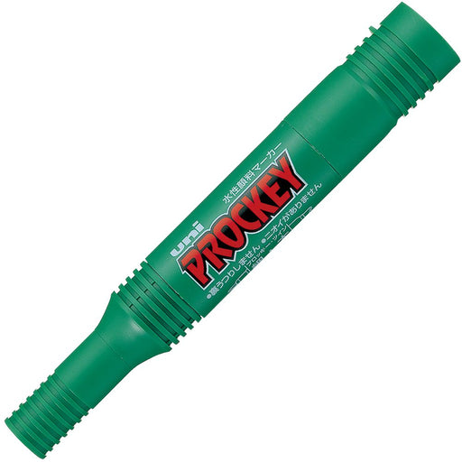Mitsubishi Pencil PM150TR.6 Plocky Twin Water-Based Green Pen 10 Pieces Pack-Kiichin - The #1 Place for Japanese Goods in Your Hand!