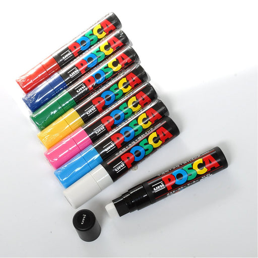 Mitsubishi Pencil - Extra Thick Square Lead Pc17K.2 Yellow Water-Based Pen-Kiichin - The #1 Place for Japanese Goods in Your Hand!