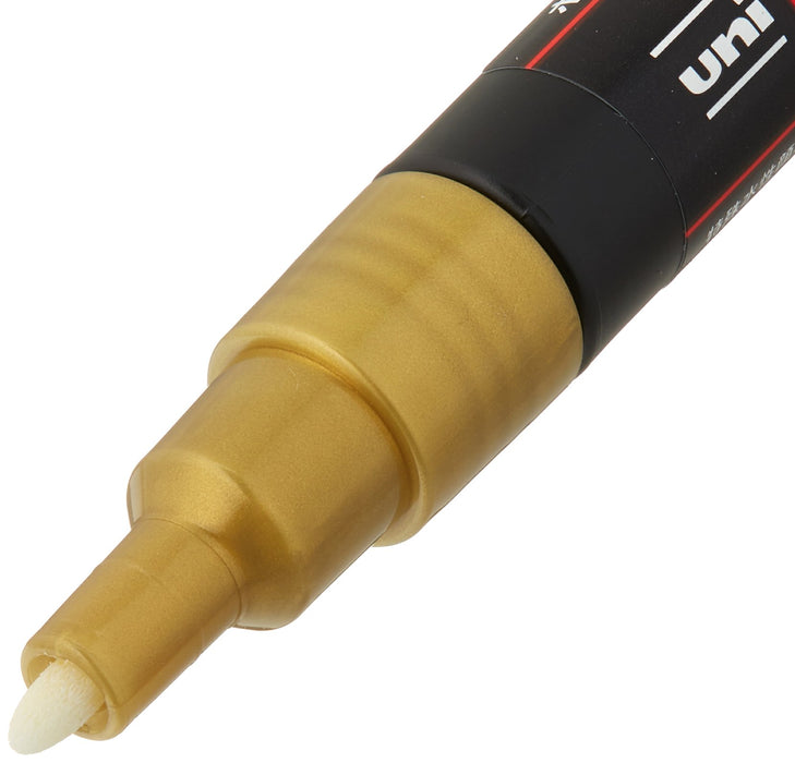 Mitsubishi Pencil Fine Point Round Core Gold Water-Based Pen Posca Pc3M.25-Kiichin - The #1 Place for Japanese Goods in Your Hand!