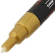 Mitsubishi Pencil Fine Point Round Core Gold Water-Based Pen Posca Pc3M.25-Kiichin - The #1 Place for Japanese Goods in Your Hand!