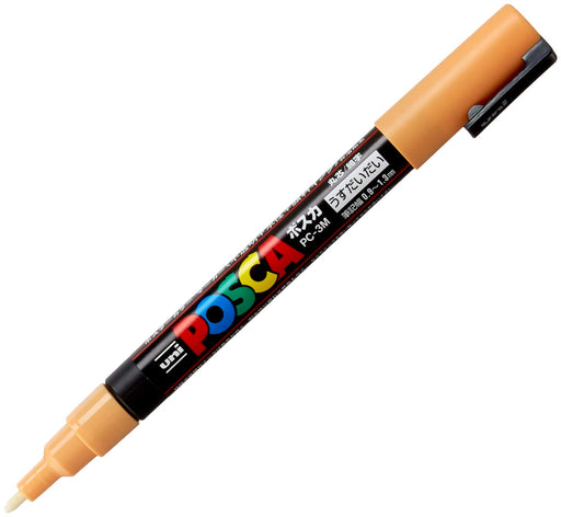 Mitsubishi Pencil Fine Point Light Orange Water-Based Posca Pen Pc3M.54-Kiichin - The #1 Place for Japanese Goods in Your Hand!