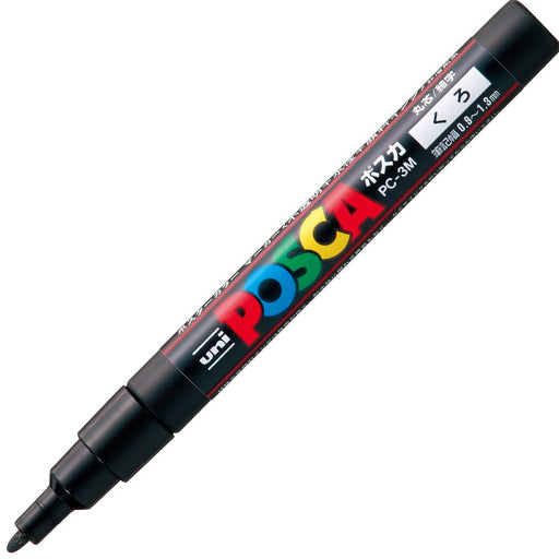 Mitsubishi Pencil Pc3M.24 10-Pack Fine Point Black Water-Based Pen-Kiichin - The #1 Place for Japanese Goods in Your Hand!