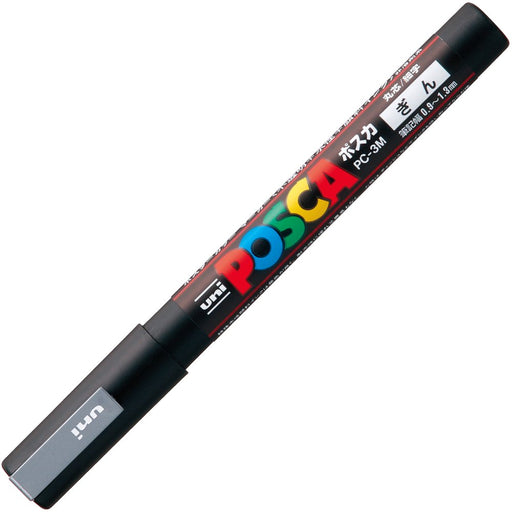 Mitsubishi Pencil Fine Point Water-Based Posca Pen Silver - 10 Pieces Set-Kiichin - The #1 Place for Japanese Goods in Your Hand!