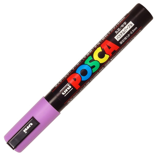 Mitsubishi Pencil Medium Point Water-Based Posca Pen Pastel Purple Pack of 10-Kiichin - The #1 Place for Japanese Goods in Your Hand!