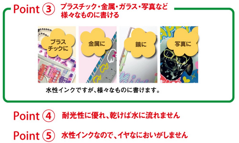 Mitsubishi Pencil Medium Point Water-Based Posca Pen Pastel Purple Pack of 10-Kiichin - The #1 Place for Japanese Goods in Your Hand!