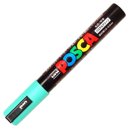 Mitsubishi Pencil Posca Medium Point Water-Based Pen Pastel Green 10 Pieces-Kiichin - The #1 Place for Japanese Goods in Your Hand!