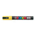 Mitsubishi Pencil Medium Point Water-Based Yellow Pen Posca Round Core Pc5M.2-Kiichin - The #1 Place for Japanese Goods in Your Hand!