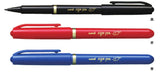 Mitsubishi Pencil Fine Point Blue Pen - 10 Pack Water-Based Ribbed Myt7.33-Kiichin - The #1 Place for Japanese Goods in Your Hand!
