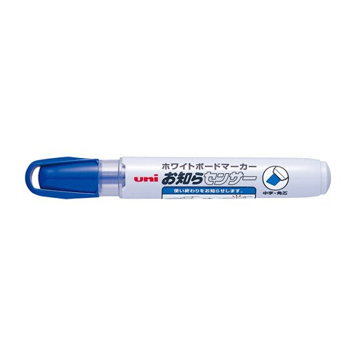 Mitsubishi Pencil Blue Medium Point Whiteboard Marker with Sensor Square Lead PWB1205K-Kiichin - The #1 Place for Japanese Goods in Your Hand!