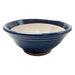 Motoshige Ceramic Blue Suribachi Mortar 12cm - Efficient and Stylish Kitchen Essential-Kiichin - The #1 Place for Japanese Goods in Your Hand!