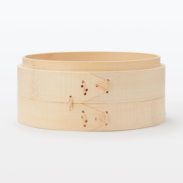 Muji Bamboo Steaming Basket Small Deep Type 84376511 for Healthy Cooking