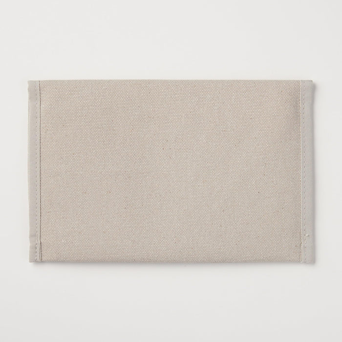 Muji A6 Cotton Health Handbook Case Small Navy Mother and Child Compatible