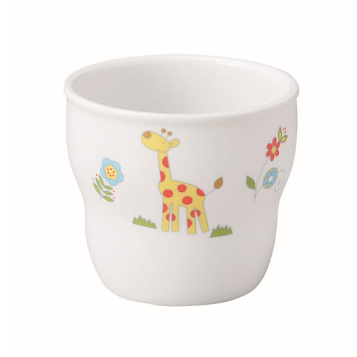 Ogiso Reinforced Porcelain Cups with Indentations for Nurseries Safari-Kiichin - The #1 Place for Japanese Goods in Your Hand!